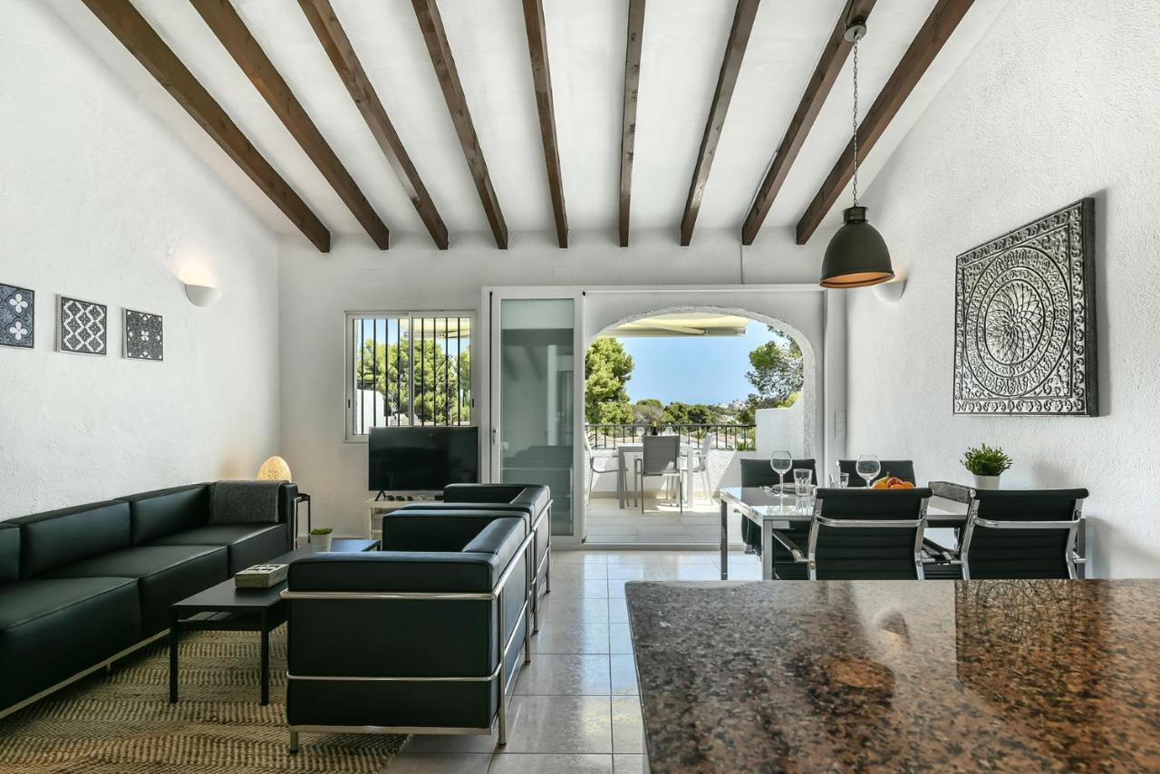 Modern Stylish Bungalow In Moraira Eksteriør billede