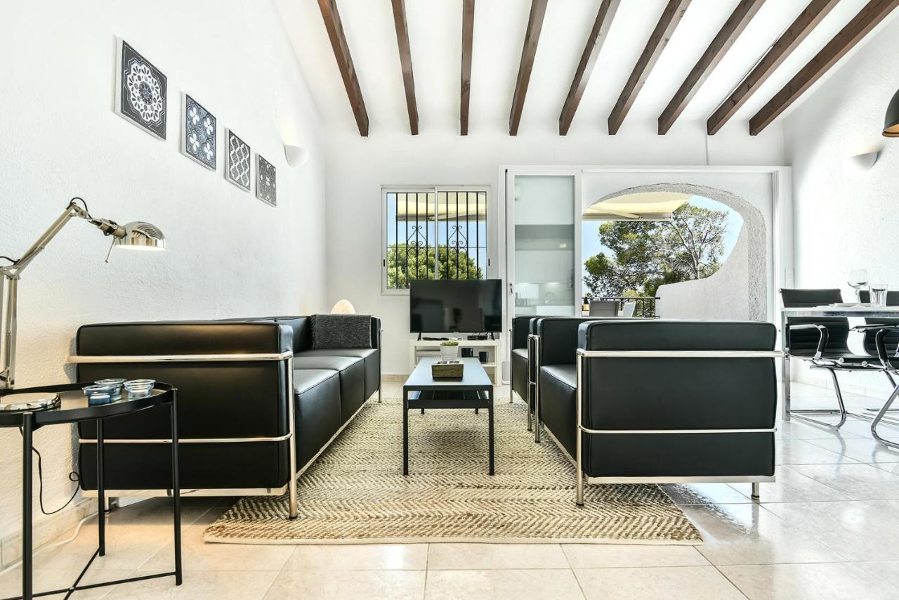 Modern Stylish Bungalow In Moraira Eksteriør billede